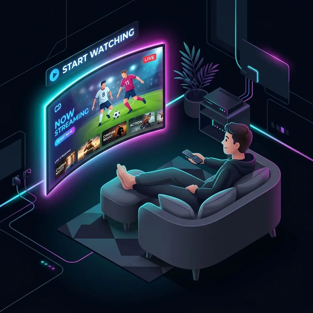 START STREAMING LIVE